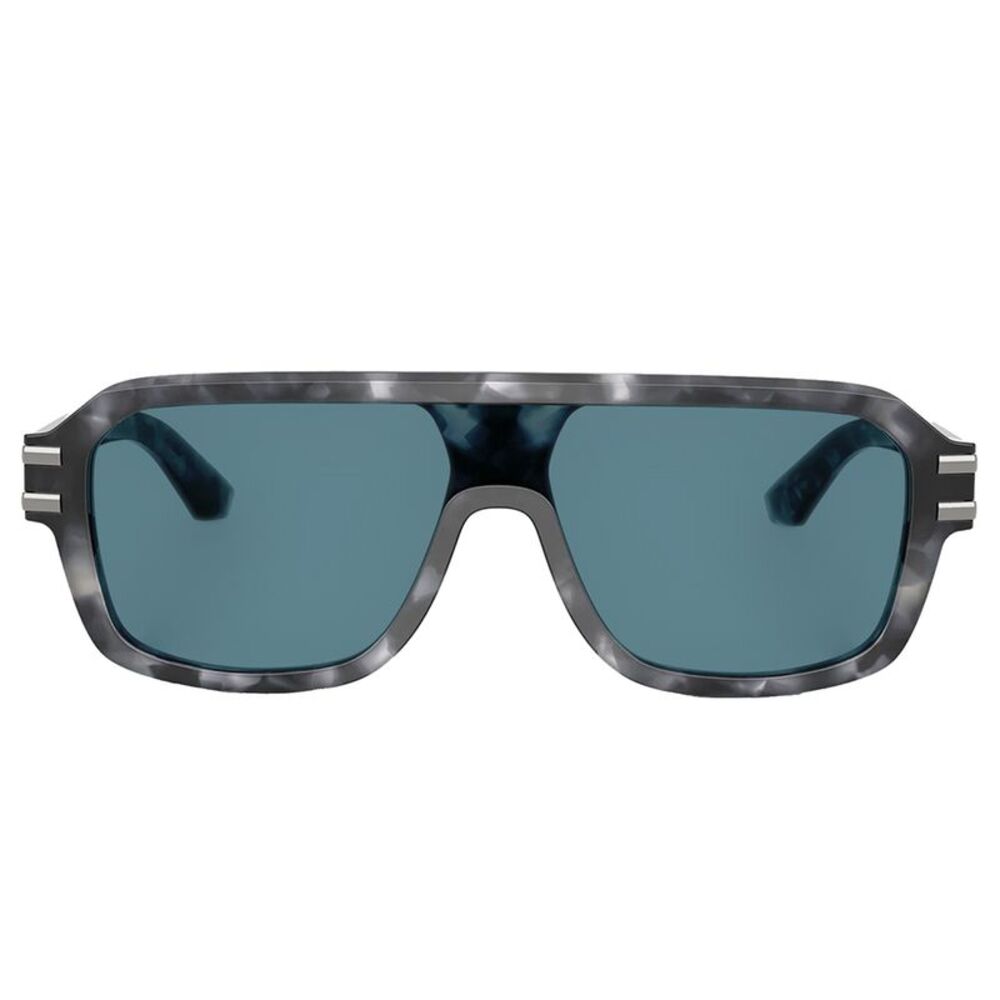 Dolce & Gabbana DG 4507 3445/1 Grey Havana Plastic Pilot Sunglasses Grey Lens